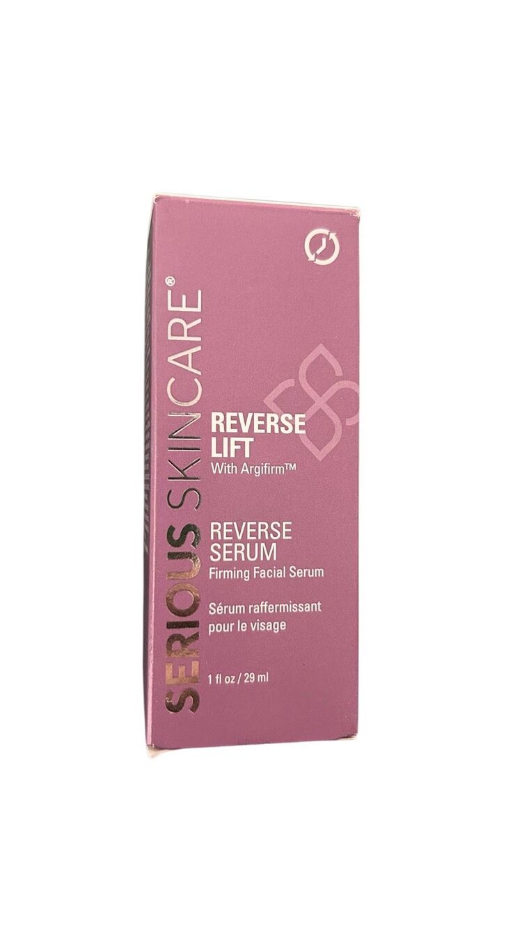 Serious SkinCare Reverse Lift with Argifirm Reverse Serum NEW SEALED